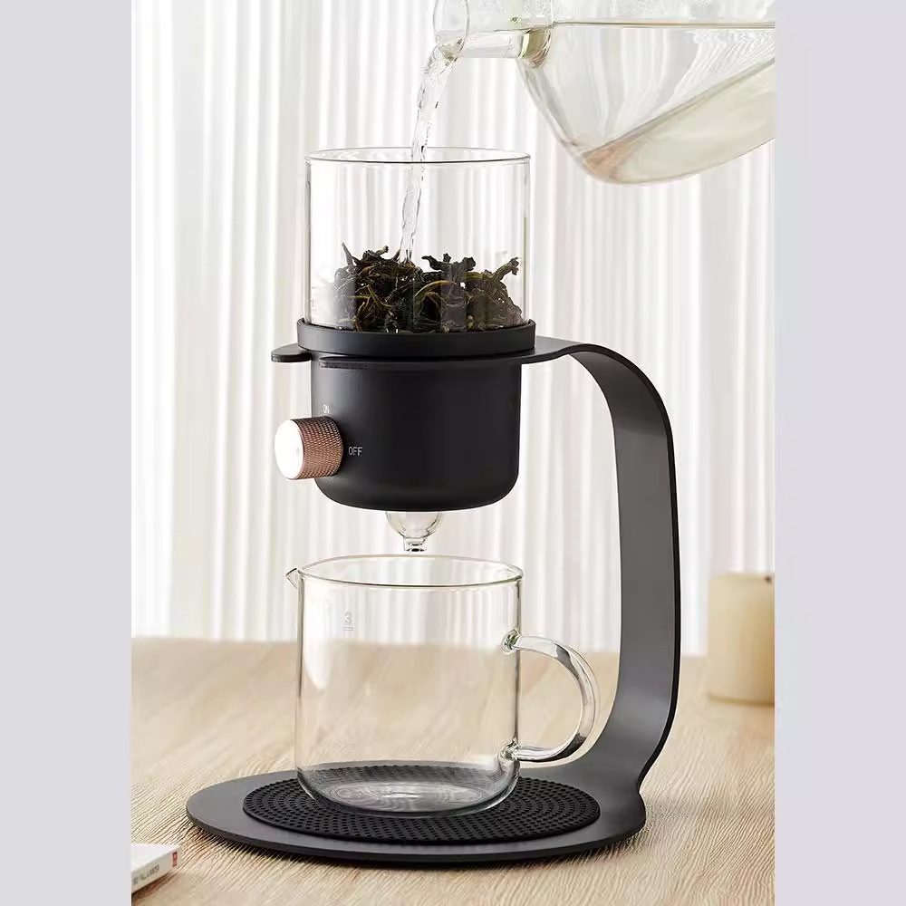 Auraz™ Ritual Brew Glass Coffee & Tea Maker | Modern Pour Over Pot