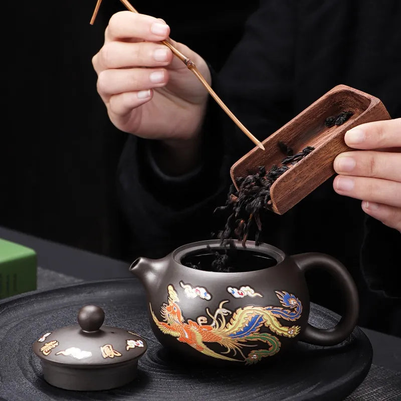 Color Changing Dragon Teapot Set – Interior Designer Favorite Ceramic Tea Set