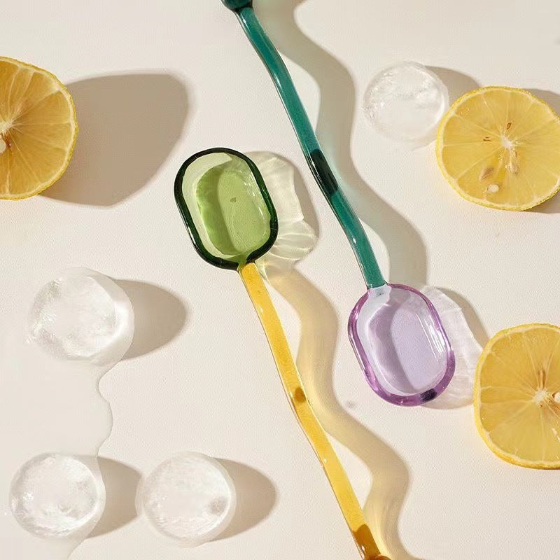 Auraz™  Candy Pop Spoon Set for Desserts and Coffee