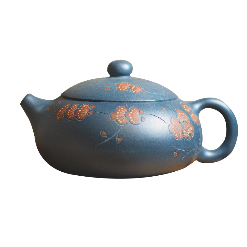 Auraz™ Yixing Purple Clay Teapot Handmade By Folk Artisans