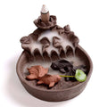 Auraz™  Purple Sand Backflow Incense Burner