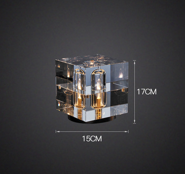 Auraz™  Artistic Pure Copper Table Lamp with Crystal Accent