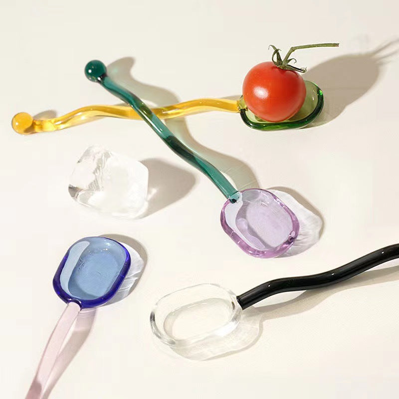 Auraz™  Candy Pop Spoon Set for Desserts and Coffee