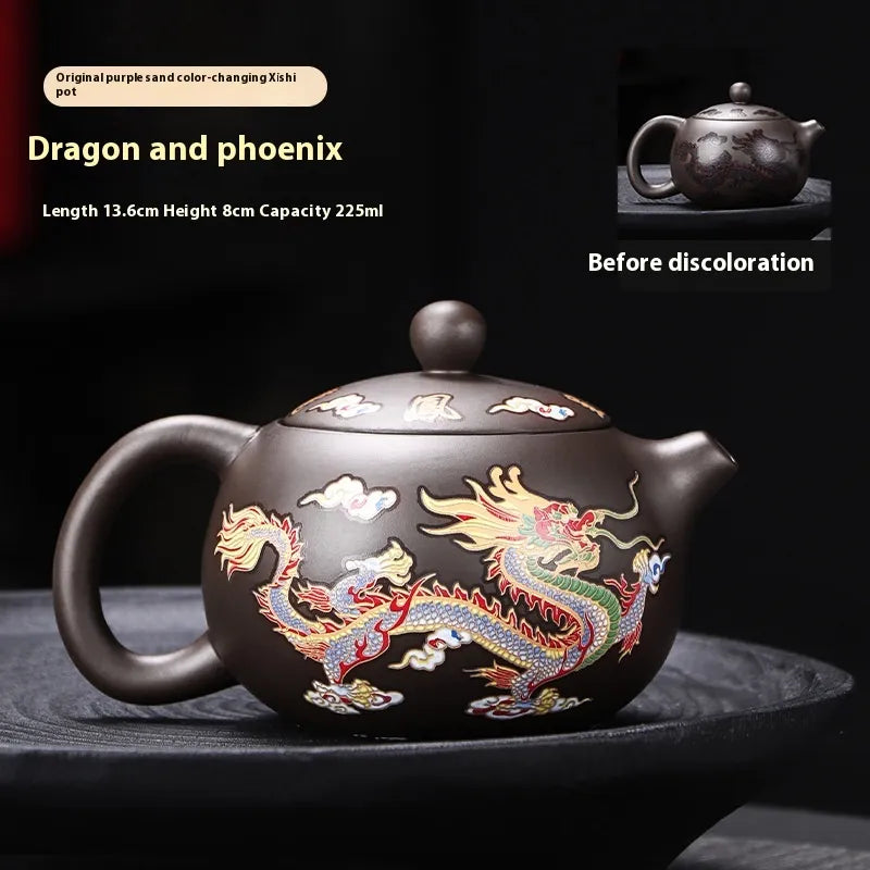 Color Changing Dragon Teapot Set – Interior Designer Favorite Ceramic Tea Set
